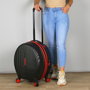 Zoozie Bags Maleta de 100% ABS en Negro